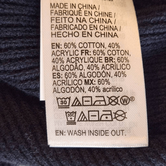 Roxy Black Crazy Glory Stretch Sweater Tank Top XL NWT (4208) - Picture 8 of 8